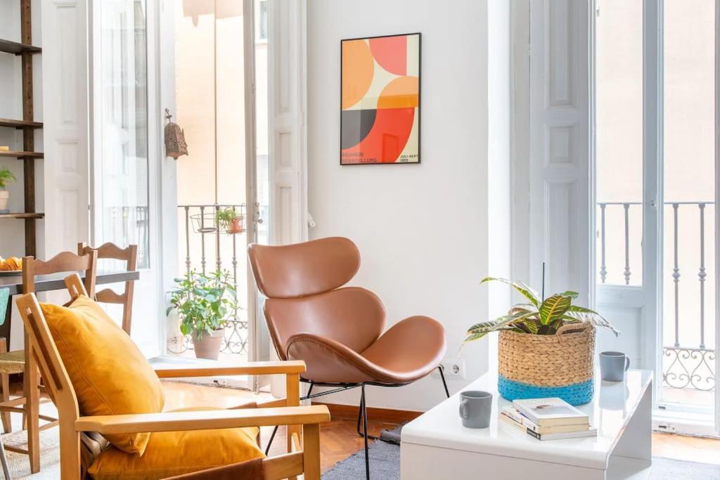 Malasana Beautiful Design Apartment 2Bed 2Bath Madrid Exterior photo